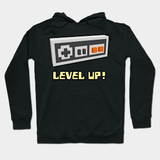 Level up!; Gamer t-shirt Hoodie